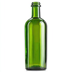 Green glass bottle