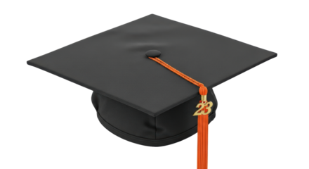 Isolated Graduation Cap 2023