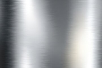 Polished metal texture. Vertical gradients shimmer with light, blending silver, gray, and white. Smooth, reflective surface