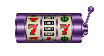 Isolated Slot Machine