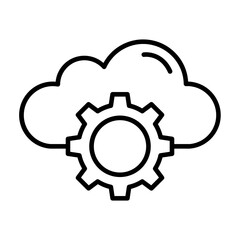 Cloud Settings Icon
