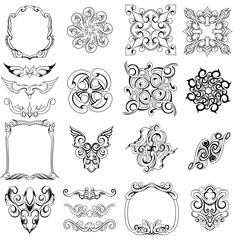 Ornament Element Vintage Illustration 