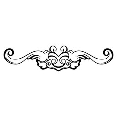 Ornament Element Vintage Illustration 