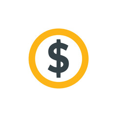 Obraz premium Dollar Sign Icon: Financial Business Symbol