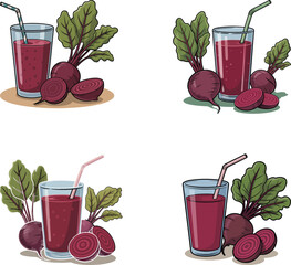 Glass of fresh tomato juice with mint on white background