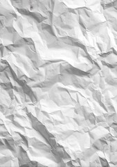 Crinkled white paper texture