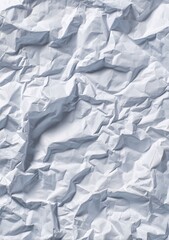 Obraz premium Textured crumpled white paper