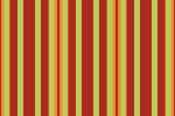 Obraz premium Internet pattern texture vector, motif textile seamless lines. Garment fabric stripe background vertical in red and lime colors.