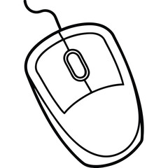 Modern Computer Mouse &ndash; PC Accessory for Work and Gaming