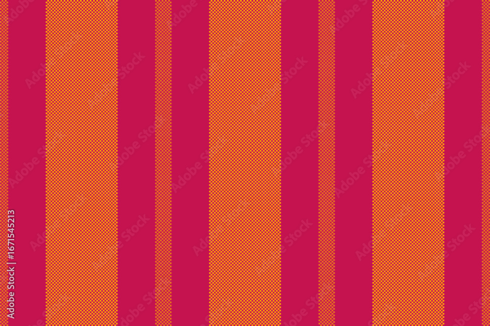Poster striking vertical stripe pattern in vibrant crimson and orange. bold, rhythmic design. perfect for b