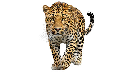 Isolated Leopard