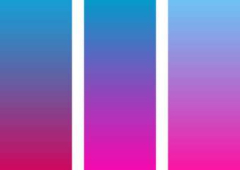 Vibrant Gradient Wallpaper in Blue Purple and Magenta