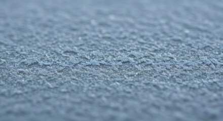 Obraz premium Close-up of delicate frost crystals on a surface