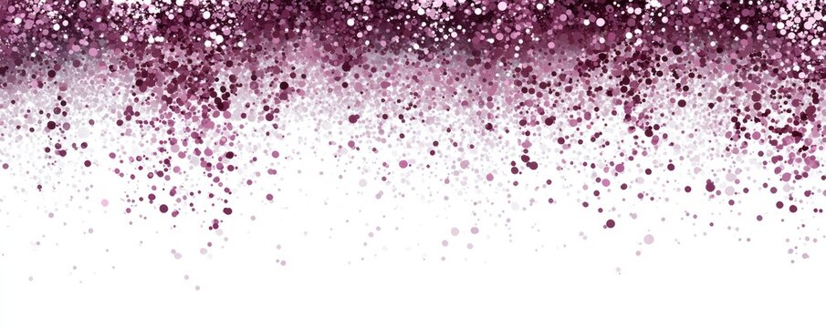 Plum dust fading to white