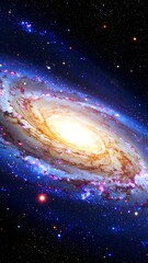 Spiral galaxy in deep space (7)