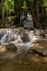 waterfalls, asia, thailand, indonesia, beautiful, long exposure