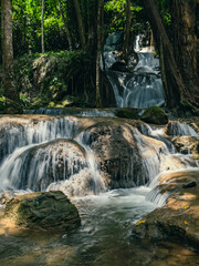 waterfalls, asia, thailand, indonesia, beautiful, long exposure