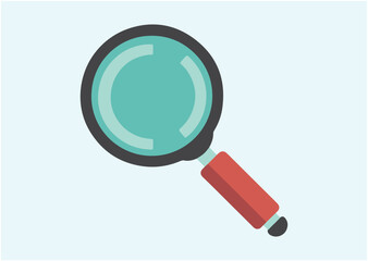 Magnifying glass Icon, Magnifying glass vector