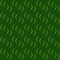 green leaf seamless pattern in green background