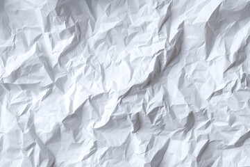 Obraz premium Crumpled white paper texture (10)