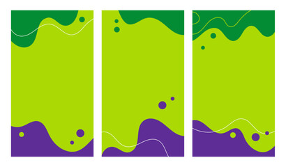Abstract elements organic fluid liquid shapes background design.