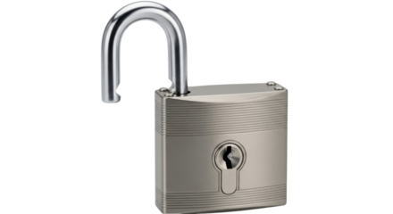 Isolated Padlock