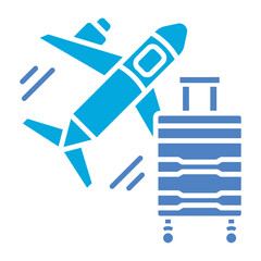 Fototapeta premium Trip Icon