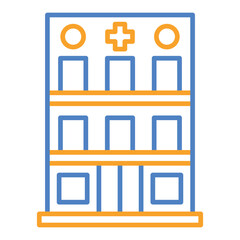 Fototapeta premium Hospital Icon
