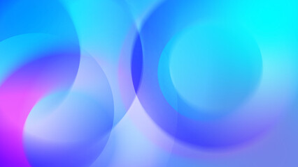 Abstract creative glowing neon light colorful gradient background illustration.