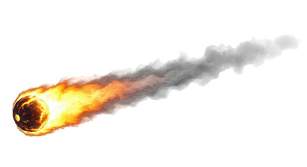 Isolated Meteor Comet