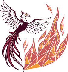 vector illustration of an eagle