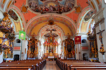 St. Martin Parish Church in Garmisch-partenkirchen