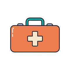 First Aid Kit Vector Illustration