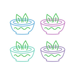 AYURVEDA SPA MEDICAL HEALING BOWL LOGO