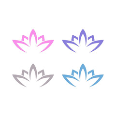 Natural Ayurveda Massage Spa Resort Logo Sign Symbol
