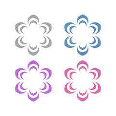 Natural Ayurveda Massage Spa Resort Logo Sign Symbol
