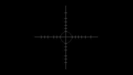 Precision Crosshair Aiming Reticle Target Acquisition Graphic Design Element for Gaming and Technical Visuals Digital Interface H U D U I Concept for Accuracy and Focus