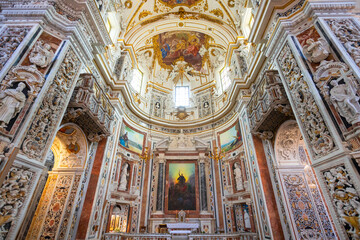 Obraz premium Church of the Gesu or Saint Mary of Jesus Church