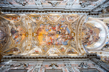 Chiesa Santa Caterina Church interior in Palermo