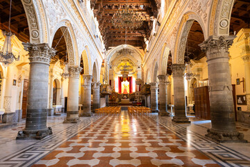 Obraz premium Enna Cathedral or Duomo di Enna, Sicily