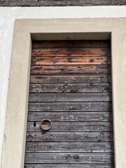 Old wooden Door