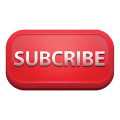 Abstract Subscribe Button geometric pattern 