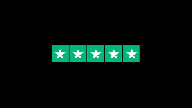 Rating Review Rating Scale Stars Infographic
