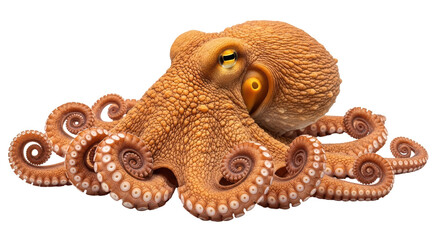 Isolated Octopus © Natalia