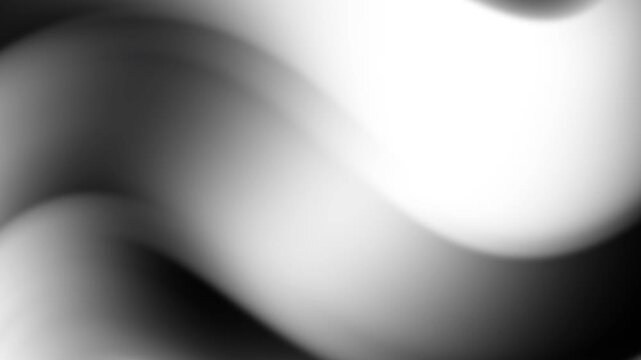 Abstract black and white smooth fluid gradient for modern design projects, backgrounds, digital art, website elements, and branding materials.