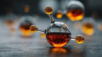 Molecular Structure: Scientific Visualization of Bonding and Chemical Interactions