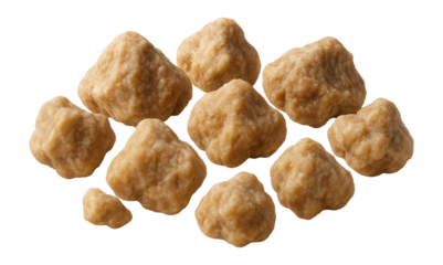 Whole asafetida pieces on a white plate