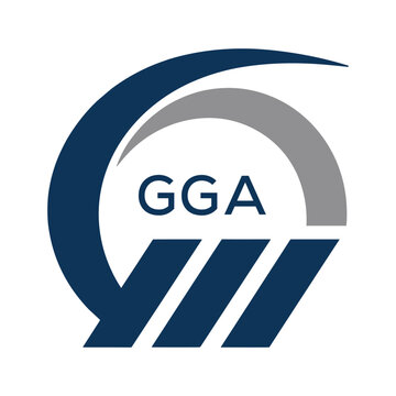 GGA Modern Company logo. GGA Abstract Company logo design for entrepreneur and business. GGA best icon Template.
