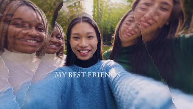 Triangle Shaped Elegant Memory Slideshow