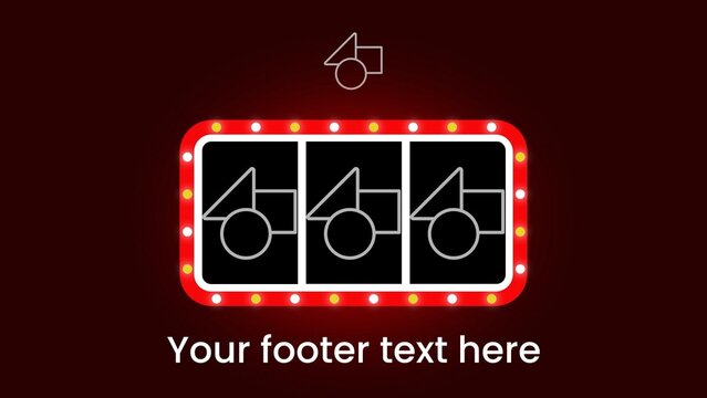 Casino Slot Machine Restaurant New Item Menu Opener